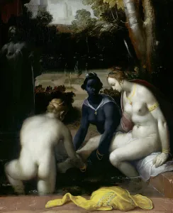 Bathsheba at her Toilet, 1594 (oil on canvas) Bathsheba at her Toilet, 1594 (oil on canvas)