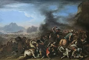 Violent Gallery: Battle, 17th century (oil on canvas)