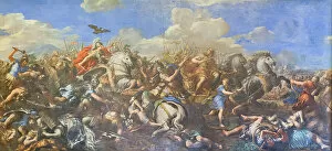 Brawling Gallery: Battle of Alexander versus Darius, 1644-50 (oil on canvas)