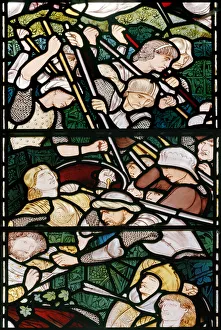 The Battle of Beth Horon, 1862-3 (stained glass) The Battle of Beth Horon, 1862-3 (stained glass)