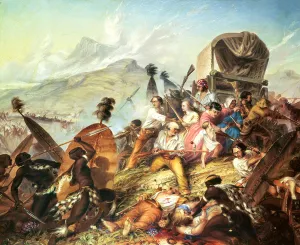 The Battle of Blauwkrantz, 1838 (oil on canvas) The Battle of Blauwkrantz, 1838 (oil on canvas)