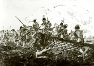 Battle of Bonnybridge, 1820 (print) Battle of Bonnybridge, 1820 (print)