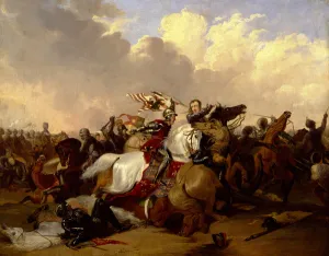 Battle of Bosworth, 1790 (oil on canvas) Battle of Bosworth, 1790 (oil on canvas)