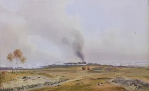 Battle of Iena, 14th October 1806, 1836 (w/c on paper) Battle of Iena, 14th October 1806, 1836 (w/c on paper)