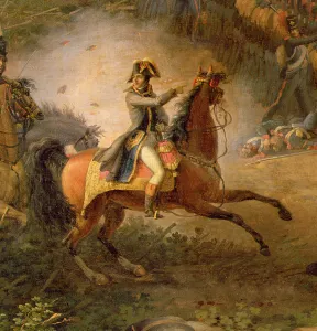 The Battle of Marengo, detail of Napoleon Bonaparte (1769-1821) and his Major, 1801 The Battle of Marengo, detail of Napoleon Bonaparte (1769-1821) and his Major, 1801