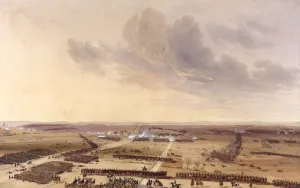 The Battle of Montmirail on the 11th February 1814 (w/c on paper) The Battle of Montmirail on the 11th February 1814 (w/c on paper)