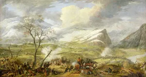 The Battle of Rivoli on the 14th January 1797 (oil on canvas) The Battle of Rivoli on the 14th January 1797 (oil on canvas)