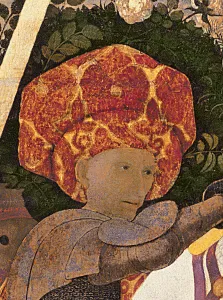 The Battle of San Romano, detail of the head of Niccolo da Tolentino (d The Battle of San Romano, detail of the head of Niccolo da Tolentino (d
