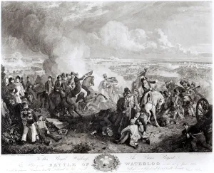 The Battle of Waterloo, 18th June 1815, engraved by John Burnet (1784-1868), 1819 The Battle of Waterloo, 18th June 1815, engraved by John Burnet (1784-1868), 1819