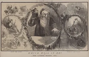 Which Will it Be? or, The London Season 1868-9 (colour litho) Which Will it Be? or, The London Season 1868-9 (colour litho)