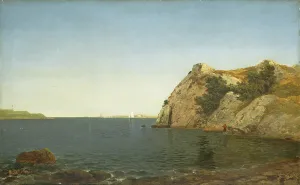 Beacon Rock, Newport Harbour, 1857 (oil on canvas) Beacon Rock, Newport Harbour, 1857 (oil on canvas)