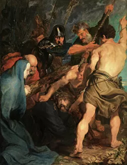 Muralist Gallery: The Bearing of the Cross, 1618 (oil on panel)