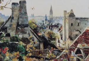 Belltower Gallery: Beaulieu-les-Loches October 1880-89 (oil on canvas)