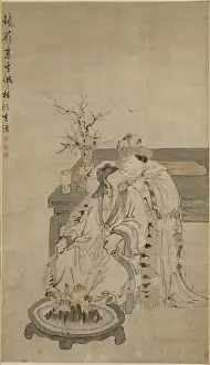 Beauty in Winter, 17th-18th century (ink & colour on paper) Beauty in Winter, 17th-18th century (ink & colour on paper)