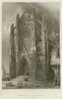 Beauvais Cathedral, South Transept (engraving) Beauvais Cathedral, South Transept (engraving)