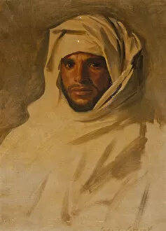 A Bedouin Arab (oil on canvas)