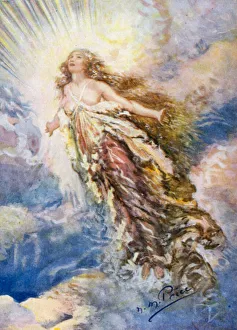 Beethoven: 'Joy, thou heavenly spark of Godhead!' (colour litho) Beethoven: 'Joy, thou heavenly spark of Godhead!' (colour litho)