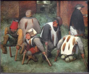 The Beggars or The Cripples - oil on wood, 1568 The Beggars or The Cripples - oil on wood, 1568