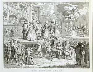 The Beggar's Opera, engraved by Thomas Cook (1744-1818) (engraving) The Beggar's Opera, engraved by Thomas Cook (1744-1818) (engraving)