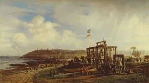 Bell Stalls at a Market in Nizhny Novgorod, 1862 (oil on canvas) Bell Stalls at a Market in Nizhny Novgorod, 1862 (oil on canvas)