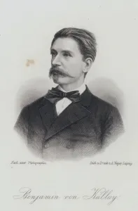 Austrians Gallery: Beni Kallay, Austro-Hungarian statesman (engraving)