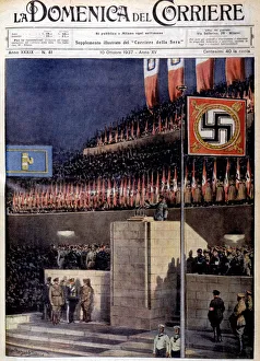 Benito Musssolini's speech in Berlin in October 1937 Benito Musssolini's speech in Berlin in October 1937
