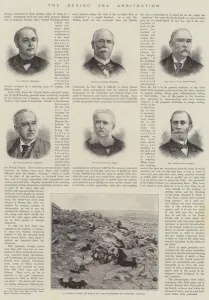 The Bering Sea Arbitration (engraving) The Bering Sea Arbitration (engraving)