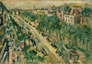 Berlin, Unter den Linden, 1922 (oil on canvas) Berlin, Unter den Linden, 1922 (oil on canvas)