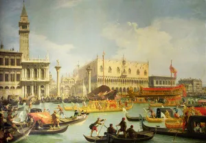 The Betrothal of the Venetian Doge to the Adriatic Sea, c.1739-30 (oil on canvas) The Betrothal of the Venetian Doge to the Adriatic Sea, c.1739-30 (oil on canvas)