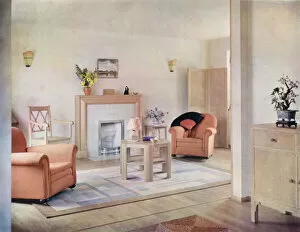 Betty Joel, Living Room (colour photo)