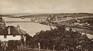 Bideford from Upcott, Looking North (b/w photo) Bideford from Upcott, Looking North (b/w photo)