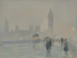 Big Ben, 1897 or 1907 (gouache and watercolour on paper)