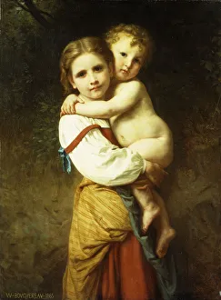 The Big Sister; La Grande Soeur, 1865 (oil on canvas) The Big Sister; La Grande Soeur, 1865 (oil on canvas)