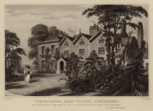 Thomas (after) Allom Gallery: Birch-House, near Bolton, Lancashire (engraving)