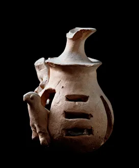 A bird in a cage. (terracotta sculpture, from Mohenjo-daro A bird in a cage. (terracotta sculpture, from Mohenjo-daro