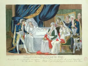 Birth of Napoleon II, King of Rome, 20th March, 1811 (colour litho) Birth of Napoleon II, King of Rome, 20th March, 1811 (colour litho)