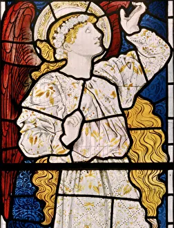 Bisceter, St Edberg, Morris, Marshall, Faulkner & Co, Edward Burne-Jones, Hope, 1866 Bisceter, St Edberg, Morris, Marshall, Faulkner & Co, Edward Burne-Jones, Hope, 1866