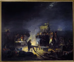 Bivouac of Napoleon I on the battlefield of Wagram (July 5-6, 1809) Bivouac of Napoleon I on the battlefield of Wagram (July 5-6, 1809)