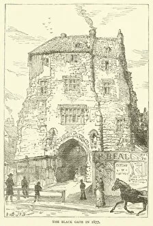 Black Gate Gallery: The Black Gate in 1877 (engraving)