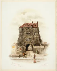 The Black Gate, Newcastle upon Tyne (bodycolour on paper) The Black Gate, Newcastle upon Tyne (bodycolour on paper)