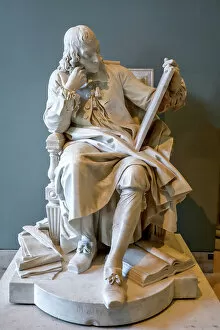 Thought Gallery: Blaise Pascal, 18th century (Marble)