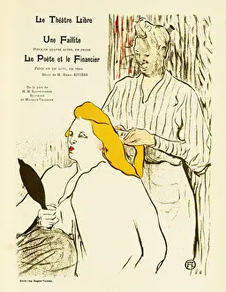 A blonde woman looks at herself in a mirror while she gets her hair styled A blonde woman looks at herself in a mirror while she gets her hair styled