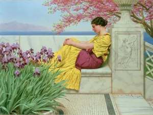 Under the Blossom that Hangs on the Bough, 1917 (oil on canvas) Under the Blossom that Hangs on the Bough, 1917 (oil on canvas)