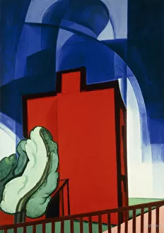 Modernist Art Gallery: Blue Above, 1935 (oil on canvas)