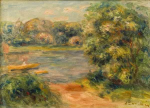 Impasto Gallery: The Boat on the Lake, 1901 (oil on canvas)