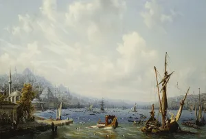 Boats on the Bosphorous, off Constantinople, 1846 (oil on canvas) Boats on the Bosphorous, off Constantinople, 1846 (oil on canvas)