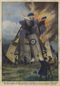 The Bonfire of the Veteran Wings (Colour Litho) The Bonfire of the Veteran Wings (Colour Litho)