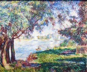 Means Of Conveyance Gallery: Bougival, c. 1888 (oil on canvas)