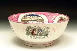Bowl, 1860-70 (earthenware) Bowl, 1860-70 (earthenware)