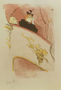 The Box of the Golden Grotesque, 1893 (colour litho) The Box of the Golden Grotesque, 1893 (colour litho)